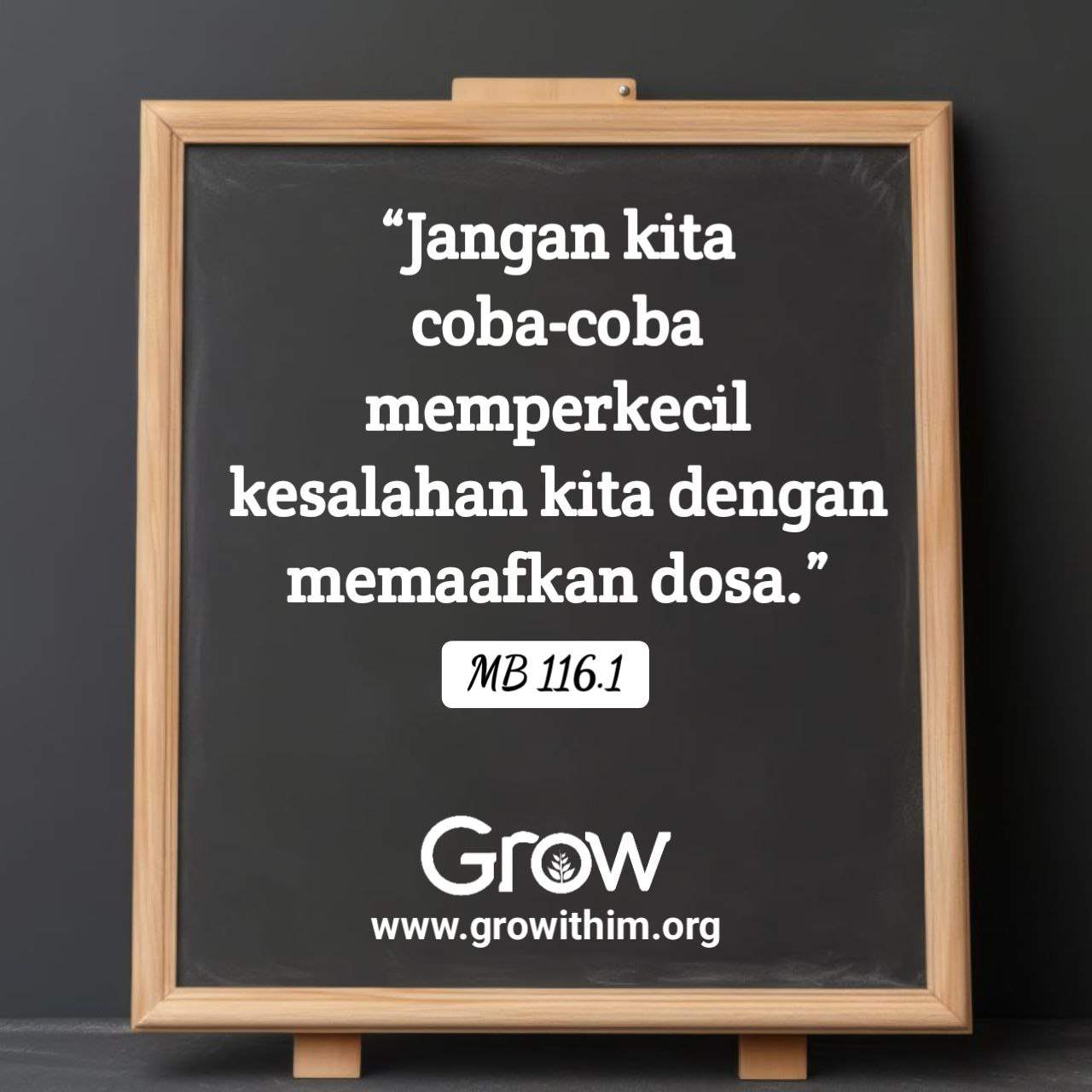 Perenungan Mikha 7 – Akui Dosa Kita dan Bertobat