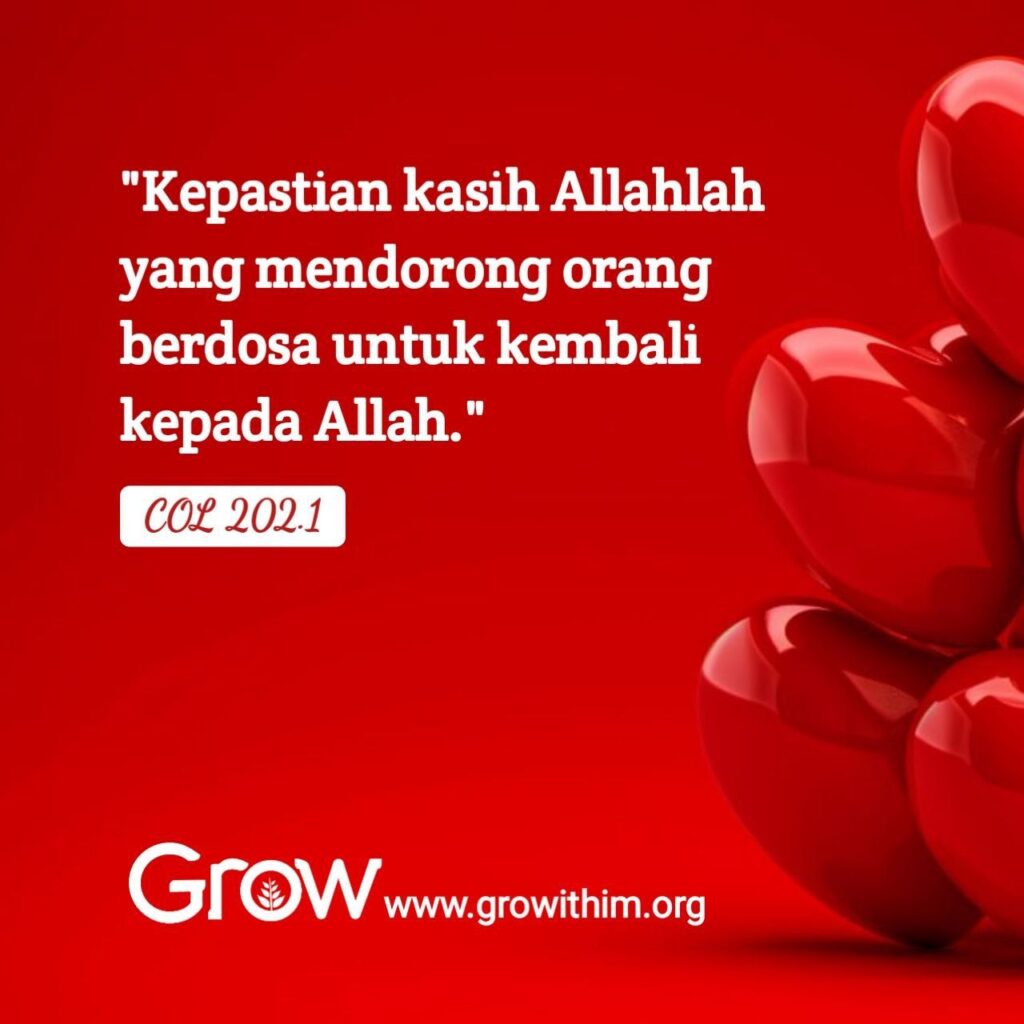 01 – Kepastian Allahlah yang mendorong orang berdosa untuk kembali kepada Allah
