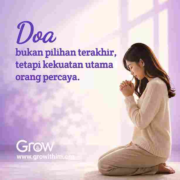 07 – Doa bukan pilihan terakhir