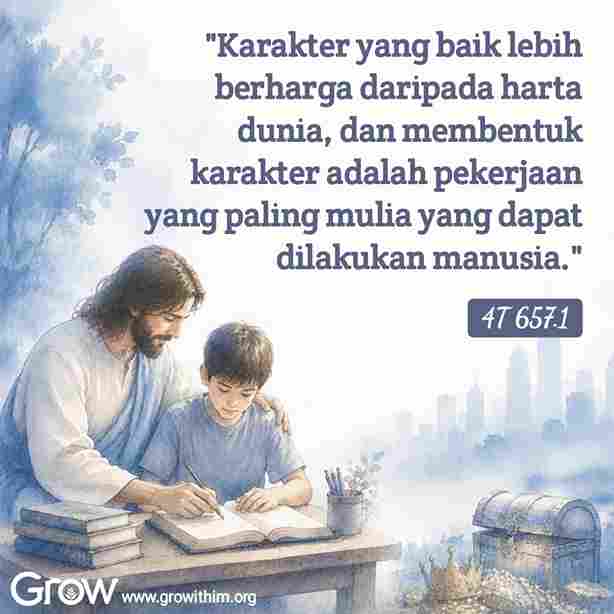 07 – Karakter yang baik lebih berharga