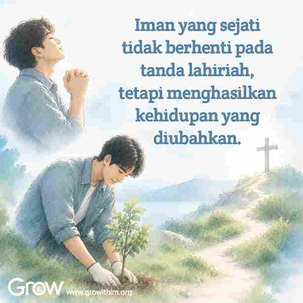 Perenungan Roma 4 (Bagian 2) – Iman Sebelum Tanda